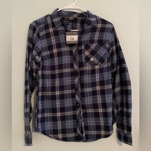 NWT Eddie Bauer Plaid Flannel Button Down Shirt